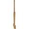 Ekena Millwork Kennewick Rough Sawn Timber Gable Bracket, Western Red Cedar, 84"W x 56"H x 2"D x 6"F, 16/12 Pitch GBW084X56X0206KEN00RWR - alternate 2